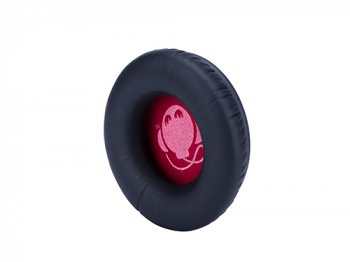 High frequency hanging leather earmuf